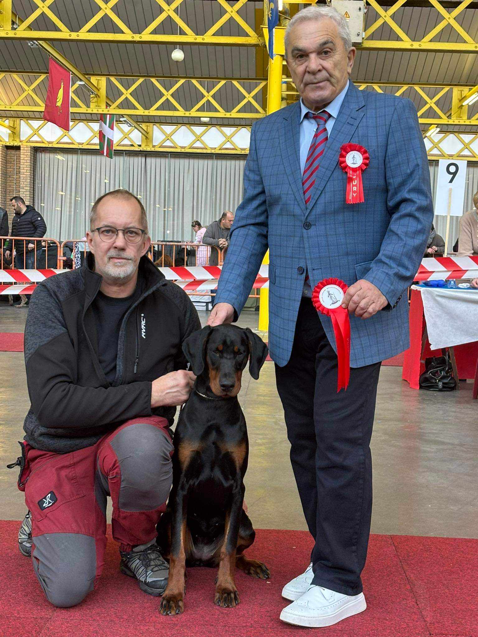 A quick trip to Belgium to visit Mouscron- 49th international dog show on the road.